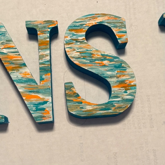 Handpainted letters - Picture 10 of 16